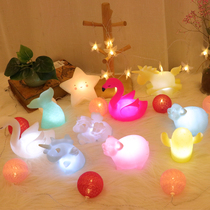  LED night light Star light Birthday gift room decoration Net red small color light luminous decoration table lamp