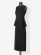 Black Professional Suit for Women Spring and Summer 2026 New High-End Sleeveless Vest Jacket and Skirt Two-Piece Set