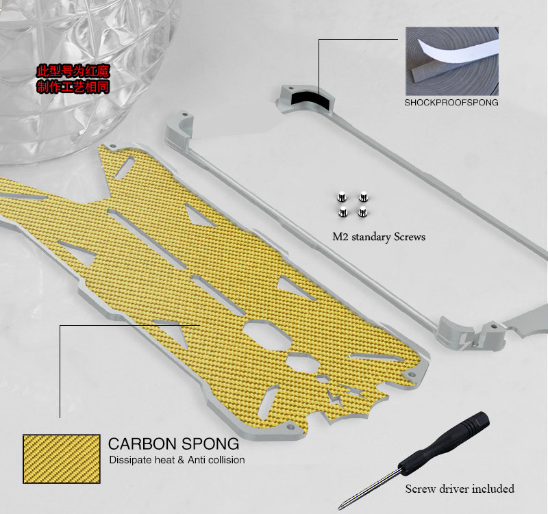 SIMON THOR Aviation Aluminum Alloy Shockproof Armor Metal Case Cover for vivo iQOO