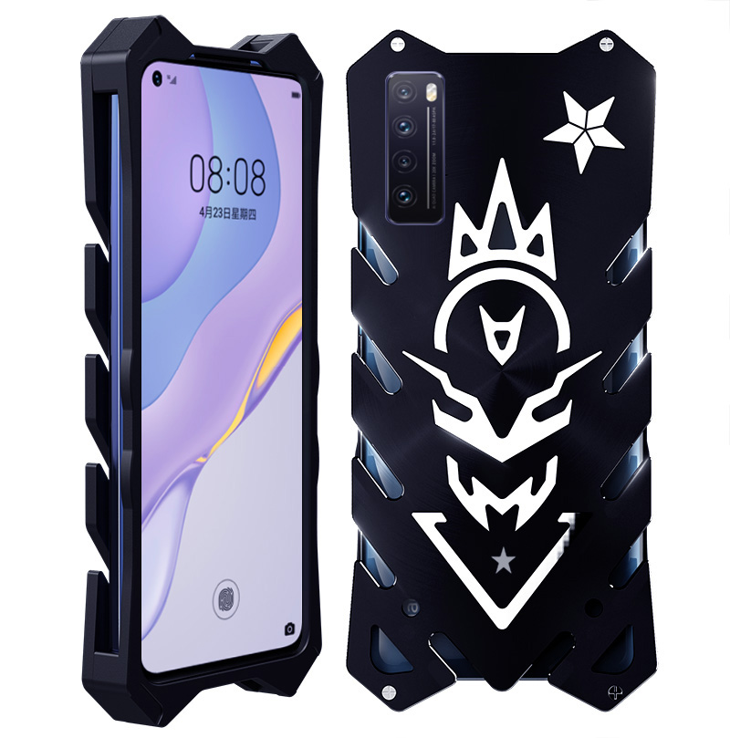 SIMON New THOR II Aviation Aluminum Alloy Shockproof Armor Metal Case Cover for Huawei nova 7 Pro & Huawei nova 7 & Huawei nova 7 SE