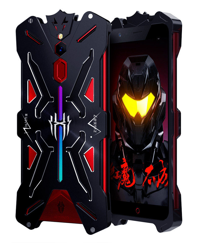 SIMON THOR Aviation Aluminum Alloy Shockproof Armor Metal Case Cover for nubia Red Magic Mars & nubia Red Magic