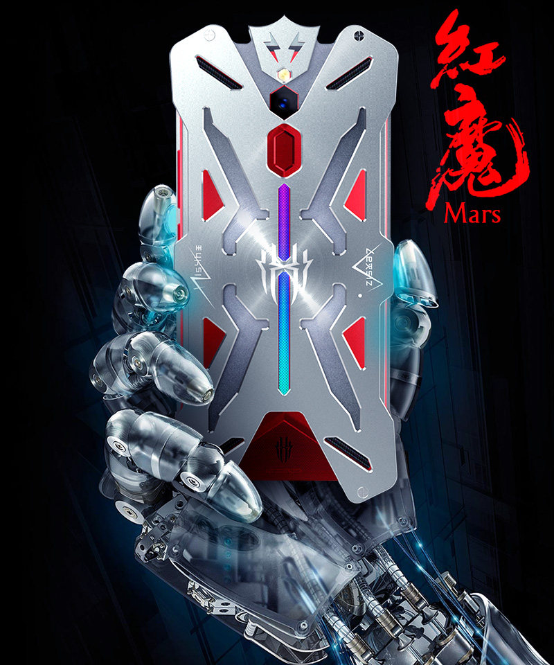 SIMON THOR Aviation Aluminum Alloy Shockproof Armor Metal Case Cover for nubia Red Magic Mars & nubia Red Magic