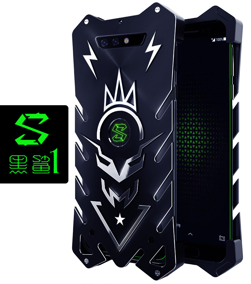 SIMON New THOR II Aviation Aluminum Alloy Shockproof Armor Metal Case Cover for Xiaomi Black Shark