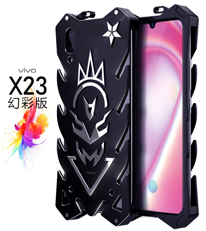 SIMON New THOR II Aviation Aluminum Alloy Shockproof Armor Metal Case Cover for vivo X23 Symphony Edition