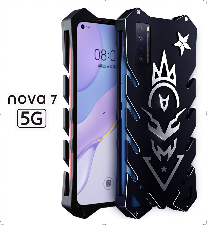 SIMON New THOR II Aviation Aluminum Alloy Shockproof Armor Metal Case Cover for Huawei nova 7 Pro & Huawei nova 7 & Huawei nova 7 SE