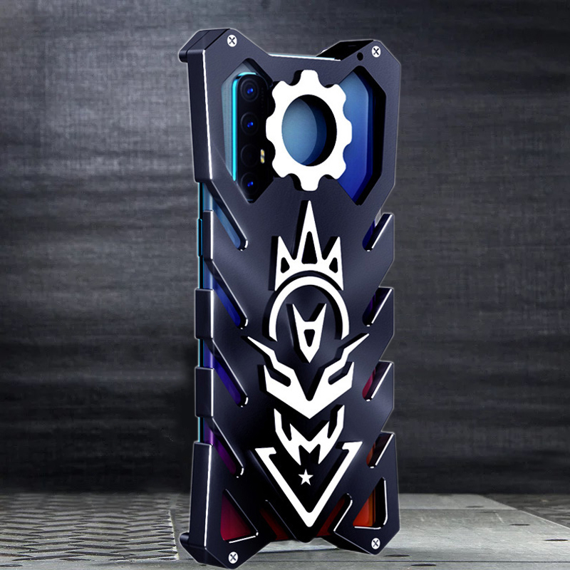 SIMON New THOR II Aviation Aluminum Alloy Shockproof Armor Metal Case Cover for OPPO Reno3 Pro & OPPO Reno3 & OPPO A92s & OPPO A91