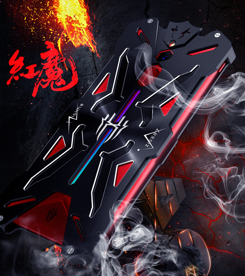 SIMON THOR Aviation Aluminum Alloy Shockproof Armor Metal Case Cover for nubia Red Magic Mars & nubia Red Magic