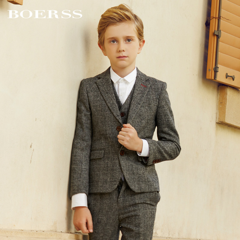 BOERSS Children's suit suit Playboy little suit boy gown gown outfits Costume Inn