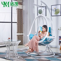 Hangbasket rattan chair living room hammock indoor double rocking chair balcony Birds Nest rocking chair swing hanging chair