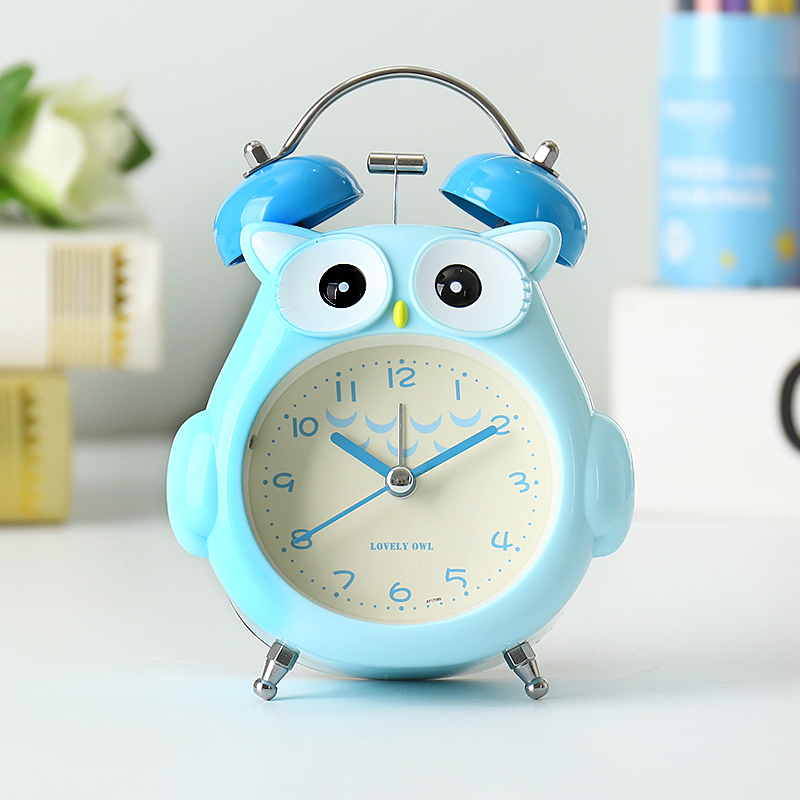 Bugu Bird Alarm Clock Children Creative Fashion Guys Cool Bedrooms Mute Headboard Cartoon Cute Kids Room