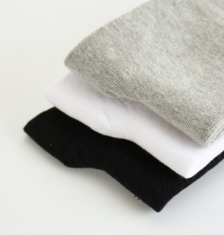 Hơn 19 nhân dân tệ, vớ cotton, vớ nam mùa thu và mùa đông, vớ ống, ống, cotton, vớ nam, A87 tất nam cổ ngắn