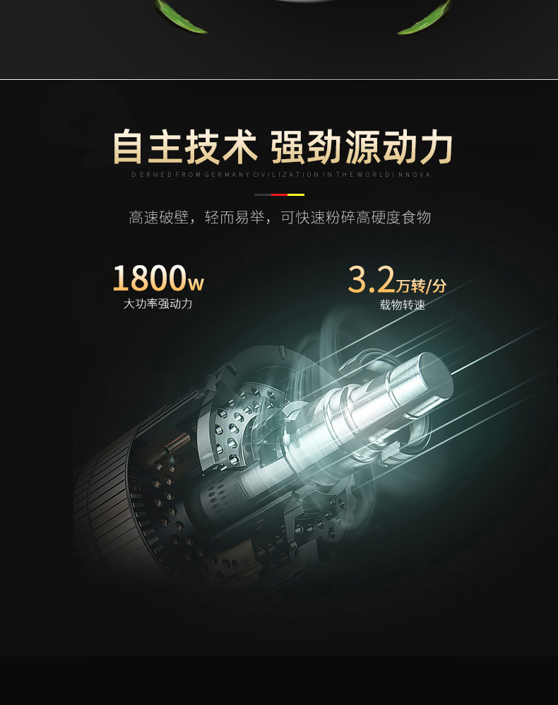扬子 多功能全自动破壁料理机 可加热 图5