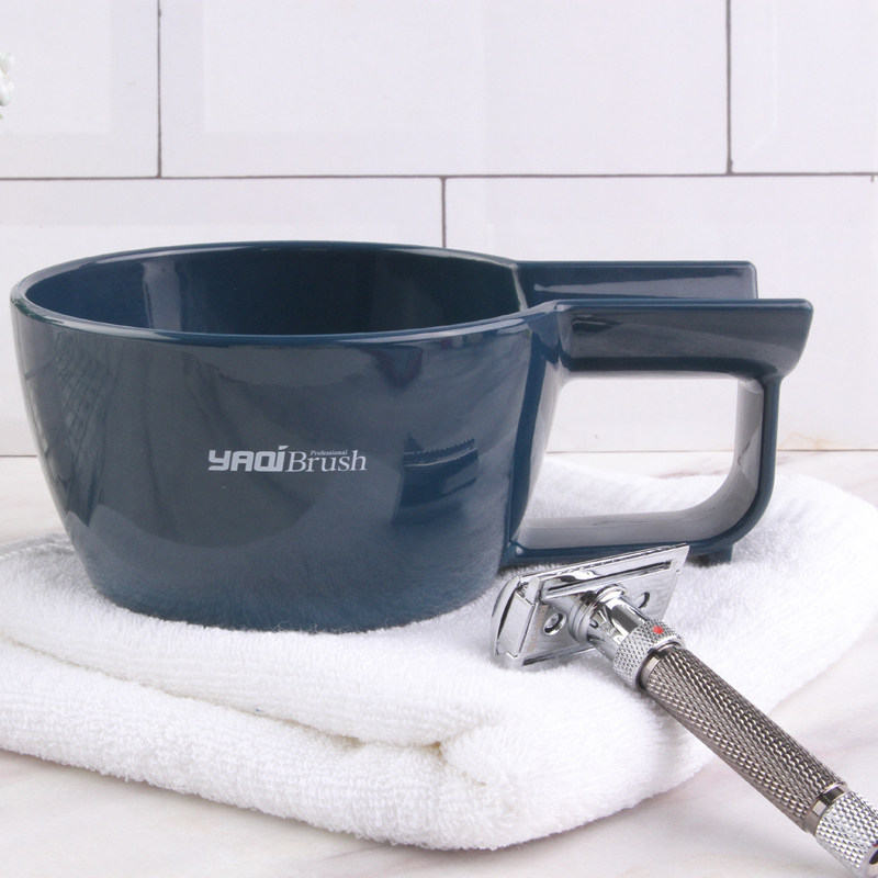 多功能塑料个性时尚家用潮流焗油碗 vs 优质蓝色陶瓷剃须碗：谁才是男士生活中的潮流担当？