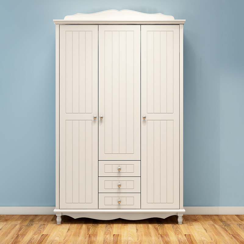 Han Style Solid Wood Fields Two Doors Minimalist Eu Style With Pumping Two Doors 3 Doors 4 Doors Three Doors Children Wardrobe Modern Big Closet