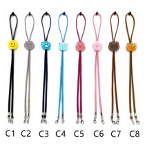 Hanging a face with a face chain with a cute tide hanging rope in anti-losing special smile face moulded face moulded chain children