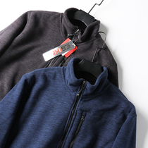 Special clearance original 128 men winter plus velvet padded stand collar warm jacket 6987