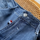 Демисезонные джинсовые джинсы для отдыха, свободный прямой крой