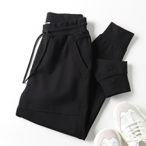 Quality surprise you pay attention to the version of the autumn mens elastic waist sports casual pants toe pants 4972