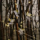 Рождественские декоративные принадлежности Прозрачное небо делает подвесной творческий творческий новый маленький ангел, висящие части Рождественский маленький дерево висеть