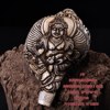 Antique Tibetan craftsmanship high-relief carving auspicious eight treasures right-handed conch shell living room study porch decorative ornaments