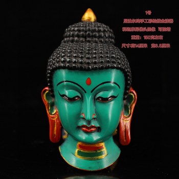 Nepalese craftsmanship hand-painted eagle god mask dapeng bird pendant can be hung on the wall home decoration crafts