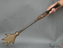 Antique miscellaneous collection of ancient eighteen weapons and weapons copper pure copper brass copper grip pendulum