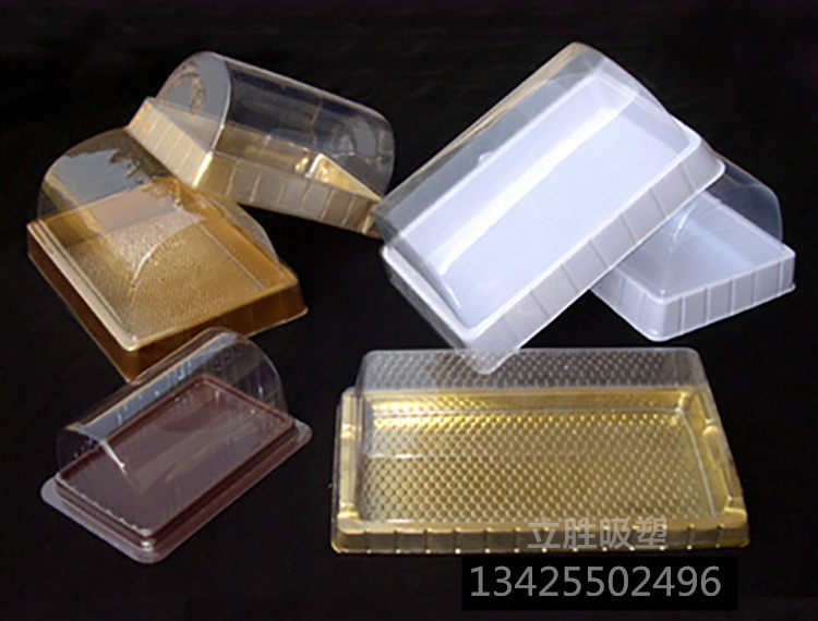 Food Packaging Boxes Transparent Plastic Food Packaging Nursery ppp pp suction tray transparent box round pvc inside