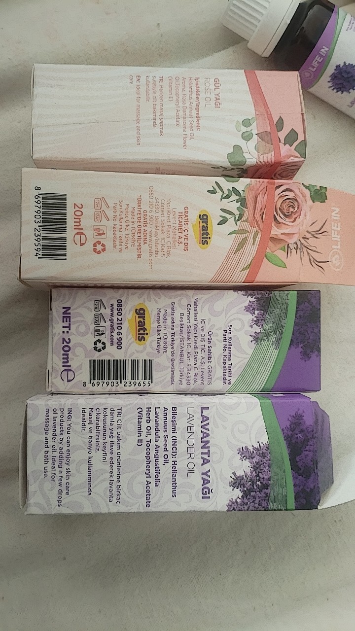 Turkish Lavender Rose Skincare-Lifein Rose Essential Oil Compound Free Beauty Lavender Essential Oil