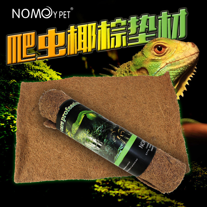 Reptile supplies coconut palm mat reptile medicine tortoise leopard turtle star turtle lizard dust-free reptile box landscaping