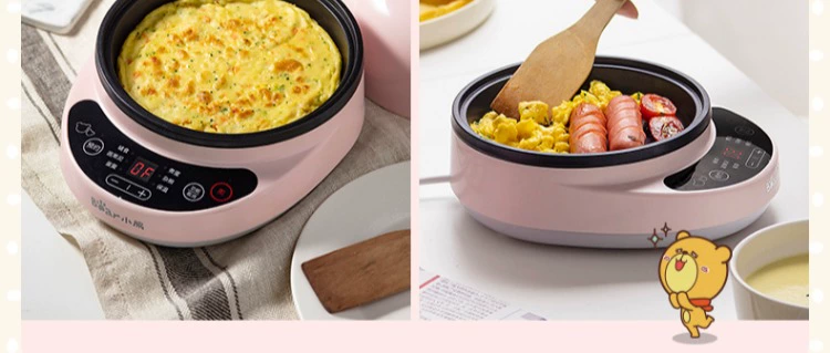 Trứng hấp trứng omelette gốm tự động tắt nguồn thực phẩm bổ sung lòng đỏ trứng ăn sáng máy luộc trứng - Nồi trứng