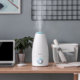 máy tạo độ ẩm review Gấu máy làm ẩm nhà câm văn phòng máy tính để bàn mini phòng ngủ thanh lọc không khí điều hòa không khí nhỏ máy hương liệu máy phun sương tạo ẩm hàn quốc