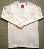 HD808 women round neck three layer warm top thick soft cotton insulation underwear popular middle-aged long sleeve base shirt