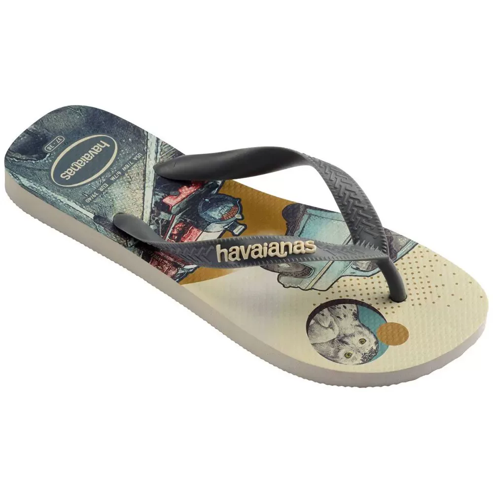 Шлепанцы Havaianas Гарри Поттер, нескользящие шлепанцы с плоской подошвой для пляжа