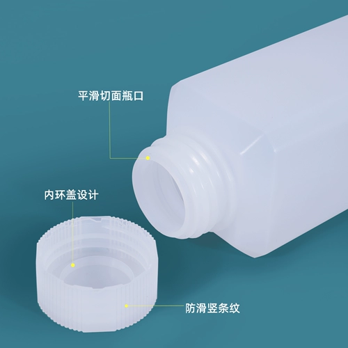 Толстая пластиковая упаковка бутылки жидкости Жидко