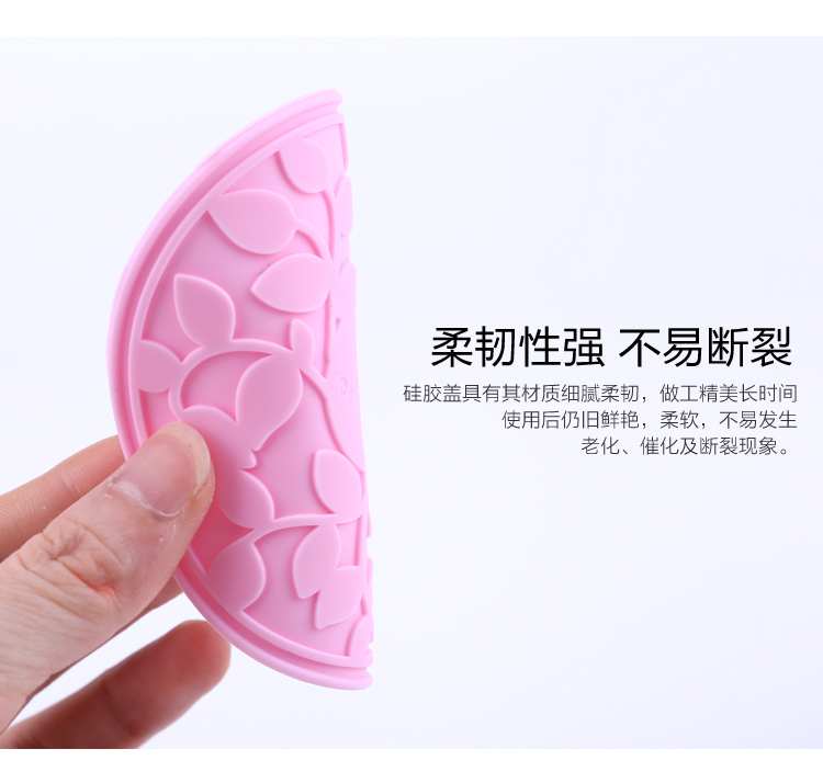 Sáng tạo tròn silicone cốc mat an toàn không độc hại trà coaster chống trượt nước coaster cách nhiệt pad bảng cup mat - Tách bình giữ nhiệt lock&lock 450ml