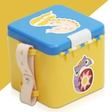 Портативная универсальная игрушка для путешествий для выхода на улицу, настольный конструктор, коробка для хранения