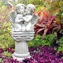 European creative angel ornaments garden courtyard home garden landscape resin sculpture living room decorations