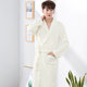 Winter extra long thickened flannel couple pajamas men's large size nightgown coral velvet bathrobe bathrobe women's spring and autumn