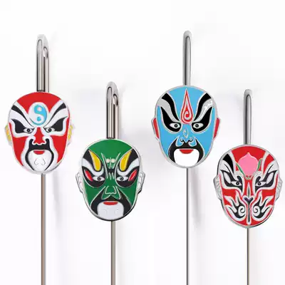 Peking Opera Facebook bookmarks customized Chinese style features abroad small gifts Beijing souvenirs to foreigners gifts
