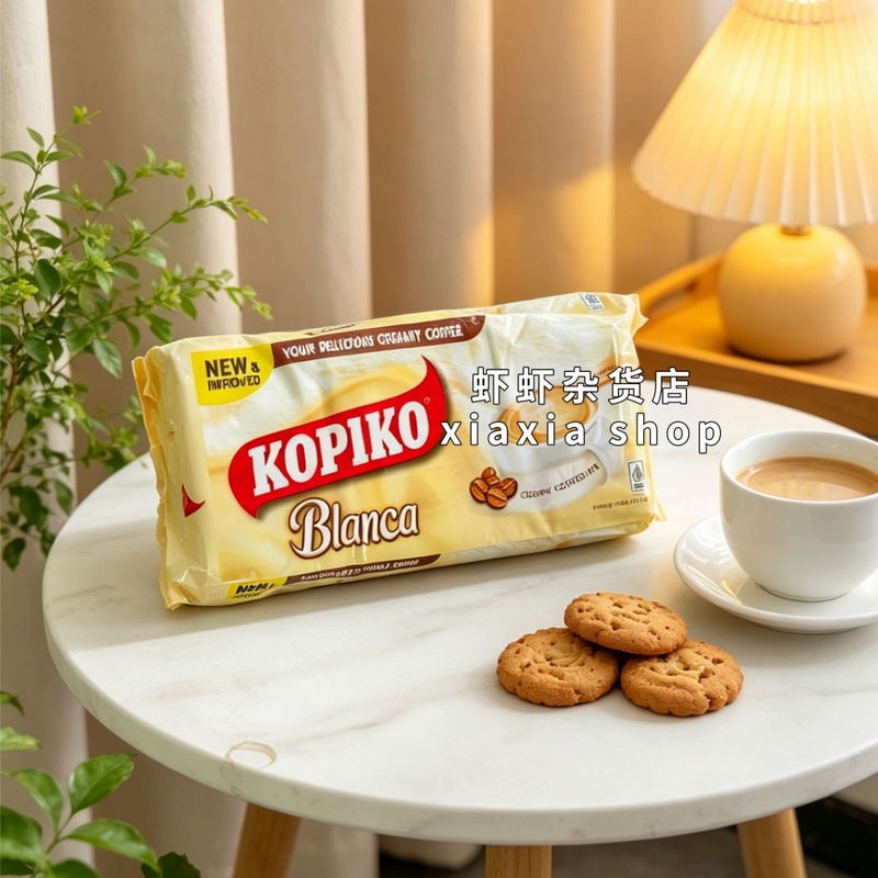 Milky Flavor~Philippine Kopiko Coffee Kopiko Coffee Blanca Creamy White Coffee Instant 30 Packs
