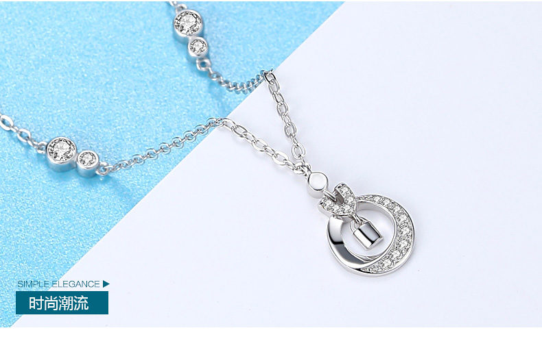 Chaine de cheville Femme GLTEN en Argenterie - Ref 3103766 Image 13