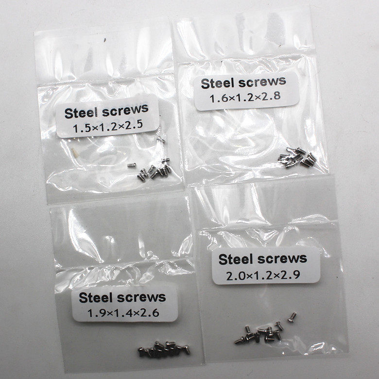 Watch Accessories Watches Bottom Lid Screw Stainless Steel Stel Screws Back Cover Screws Maintenance Table Screws