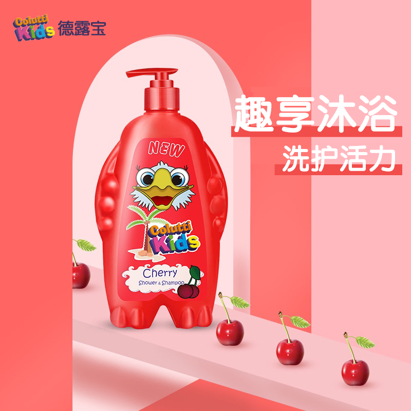 Deubao Children's body wash and shampoo two-in-one baby wash newborn baby body lotion to Japan