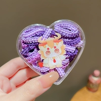 5#【Отправить коробку любви】 50 фиолетовых кусочков