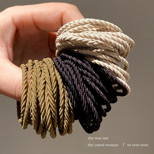 Элитная резинка для волос, эластичный прочный чехол, коллекция 2023, простой и элегантный дизайн, яркий броский стиль