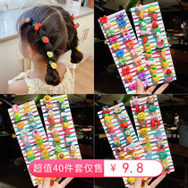 Cartoon small rubber band tie head female Korean children Girl cute do not hurt hair rope Hairband hair rope hair hair accessories headwear women