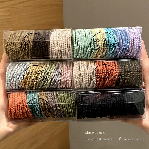 Элитная резинка для волос, эластичный прочный чехол, коллекция 2023, простой и элегантный дизайн, яркий броский стиль