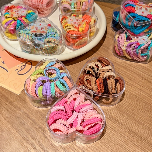 Детская безвредная резинка для волос, аксессуар для волос, не повреждает волосы