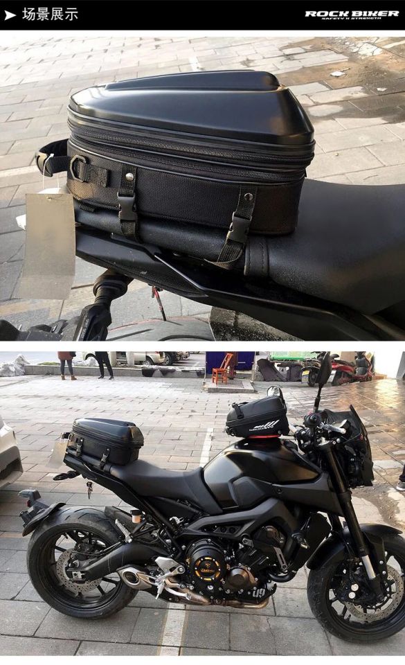 Xe máy phía sau túi ngồi Knight túi mũ bảo hiểm túi đeo vai túi chống nước túi cứng vỏ đường phố thiết bị đua xe NK - Xe máy Rider thiết bị găng tay xe máy