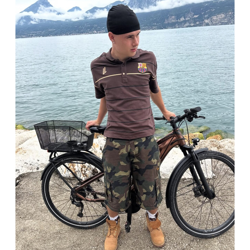 Ultralightldh Summer Short-Sleeved T-Shirt Lapel Polo Shirt Men's European and American Star Style Hip-Hop Rap Casual
